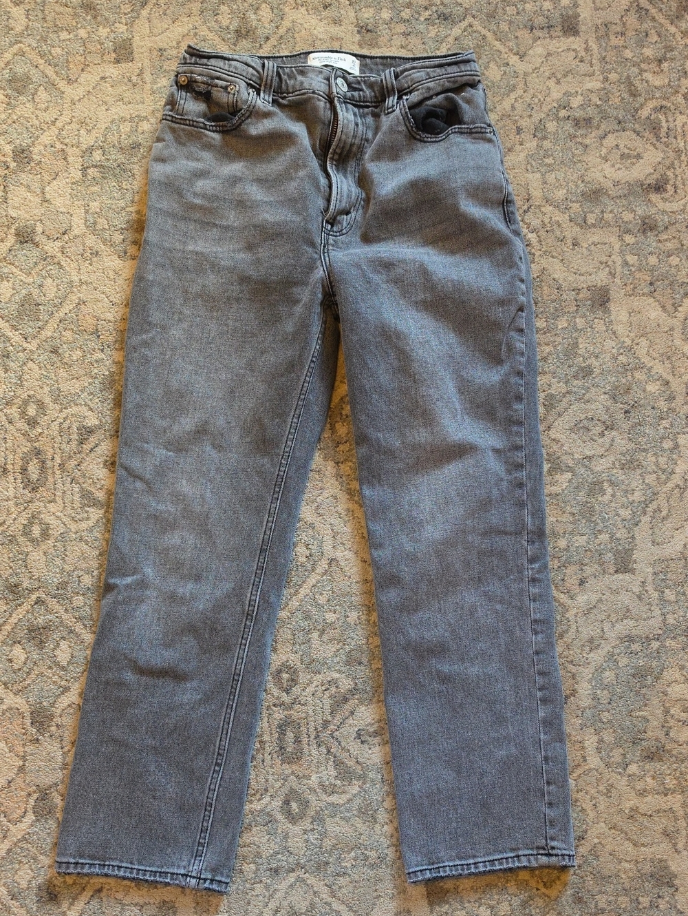 Women's Abercrombie Ultra High Rise Straight Ankle